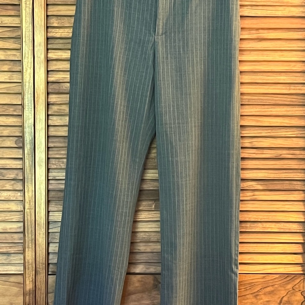 GAP Charcoal Pinstripe Trousers